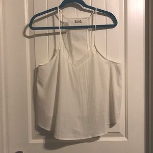 White free people tank/intimate top!!
